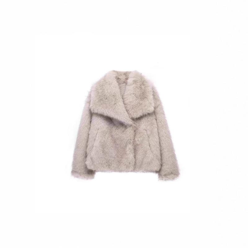 Women's Fox Fur Coat Women's Autumn and Winter New Fur Fur Coat Imitation