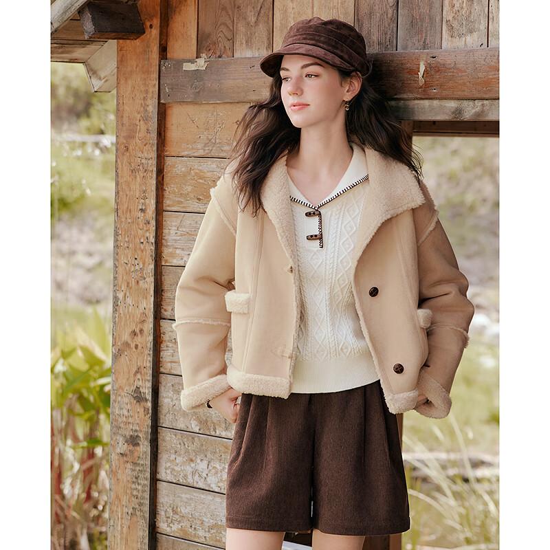 Betu Women's Eco-Friendly Faux Fur Short Jacket
