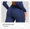 Women's Color Block Stand Collar Jumpsuit - Half Zipper Yoga Fitness Wear for High-Intensity Sports