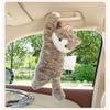 Cute Cat Car Hanging Tissue Box Creative Car Tissue Holder