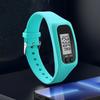 LED Pedometer Bracelet Wrist Calorie Counter Multi-Function Walking Running Pedometer Silicone Step Tracker for Outdoor Sports