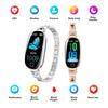 F81 Women's Smart Bracelet: Versatile Watch with Blood Oxygen, Heart Rate Monitor, Pedometer, and Menstrual Tracking.
