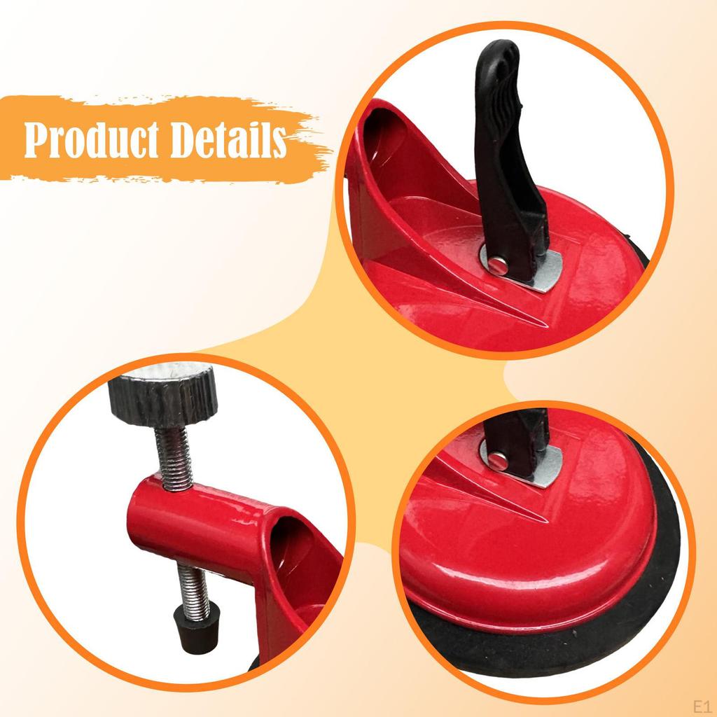 Suction Cup Adjustment Fixing Tool Easy to Use Practical Efficient Tile Leveler Seam Joining and