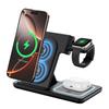 3 In 1 Wireless Charging Desk Stand Space Saving For S24 S23 Watch Earphone Fast Charging Phone Watch Earphone Foldable