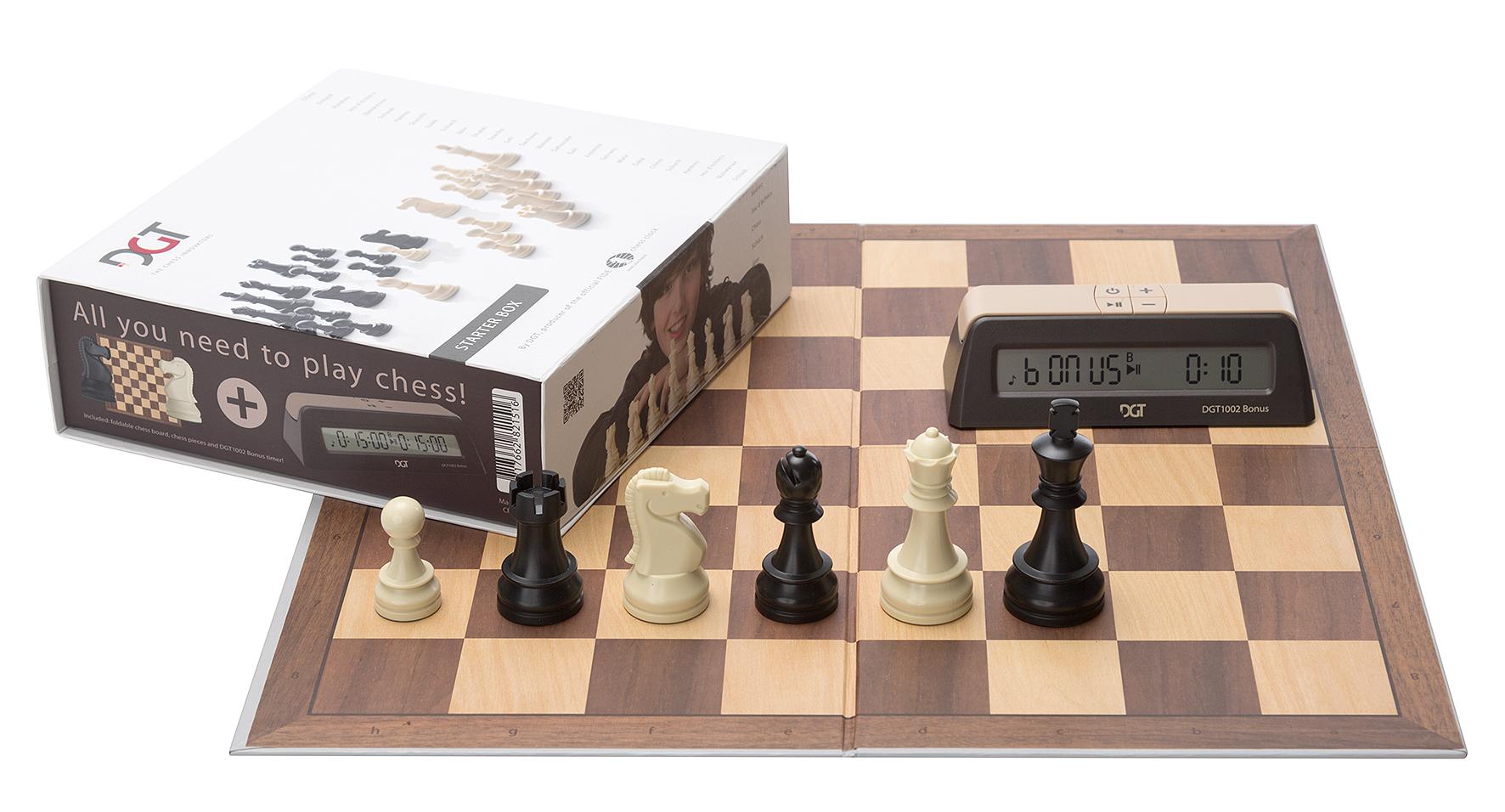 Schachspiel Dgt Box Braun (44X44Cm)