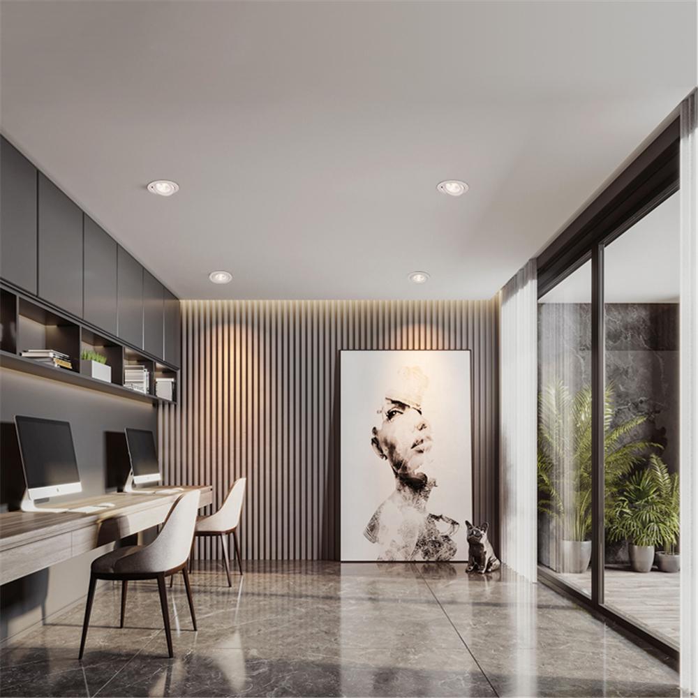 Spot Einbauleuchte 5W 7W 12W LED Innen Deckenleuchte Modern Schlafzimmer Wohnzimmer Downlight Einstellbarer Winkel Beleuchtung Spotlight