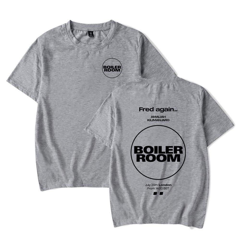 

2025 Fred Again Мерч Футболка Boiler Room З коротким рукавом Круглий виріз Унісекс Жіночий Модний Топ XL