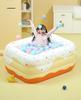 Foldable Inflatable Kid's Bath Pool for Home