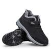 Large Size Winter Cotton Shoes Snow Boots Short Boots Medium Thickened Velvet Warm Walking Shoes