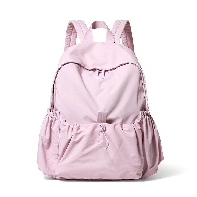 Men Women Backpack Nylon Lightweight Large Capacity Travel Backpack Student Schoolbag