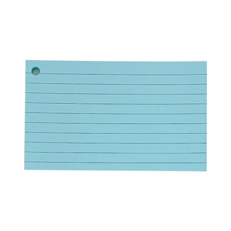 Flash Cards Lined Index Cards Study Cards with Binding Rings Revisions Cards Blank Note Cards for Vocabulary Learning