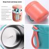 1pc Thermal Insulation Soup Porridge Jar Breakfast Cup with Spoon Parfait Cups Vacuum Insulated Water Bottle Soup Cup