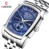 Dawn Square Watch Men'S Watch 8209 Casual Belt Watch Men'S