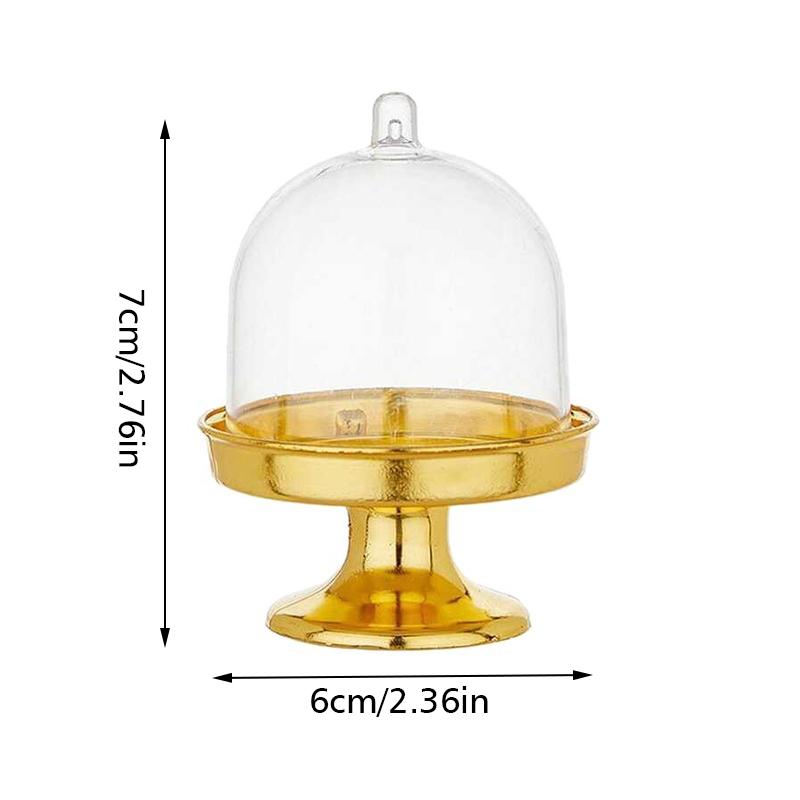 12PCS/Pack Lightweight Party Plastic Exquisite Candy Cup Atmosphere Stable Dustproof Durable Moisture-proof Sturdy Wedding