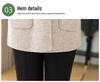 Mother's High-End Wool Coat for Middle-Aged & Elderly Women - Double-Sided, Mid-Length, Autumn/Winter Lapel Jacket