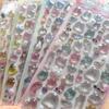 Mini Japanese Style 3D Drop Relief Stickers - Cartoon Diy Scrapbooking Journaling Stationery Cute Stickers For Diary Decor