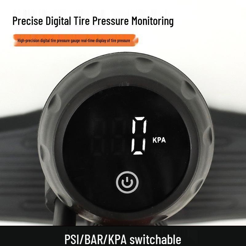 Jingding Universal Electric Bicycle and Car Pump with Digital Display