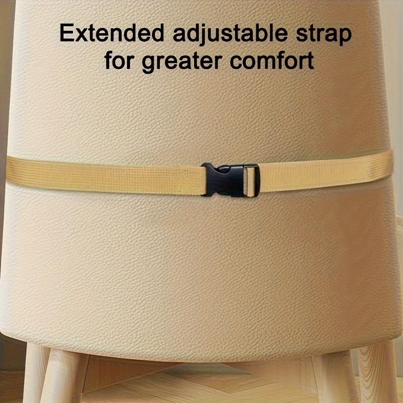 Tragbarer Hochstuhl Sicherheitsitz Faltbar Waschbar Verstellbare Gurte Leichtes Reise-Geschirr für Kleinkinder Urlaubsgeschenk Reise