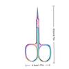 Spot Stainless Steel Dead Skin Scissors - Russian Pre-Treatment Pointed Nail Art Beauty Scissors