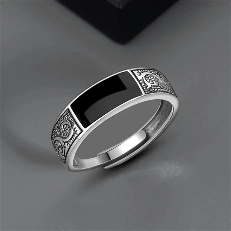 Blue Pink Luminous Ring For Couple Creative Love Heart Index Finger Ring Glowing In The Dark Rings Jewelry Valentine's Day Gift