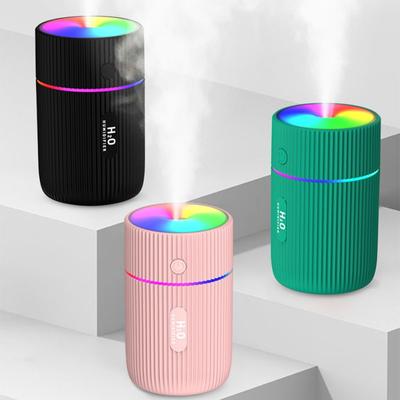 Mini humidificateur portable à lumière LED pour maison et voiture