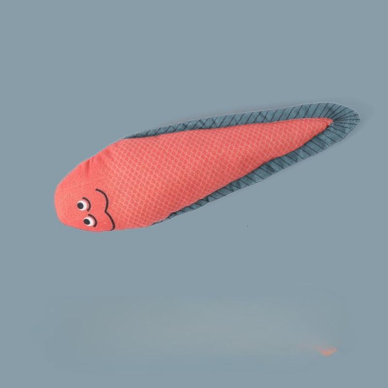 Cat Toy Training Entertainment Fish Plush Stuffed Pillow Simulation Fish Cat Toys Interactive Fish Pet Chew Toy pet products
