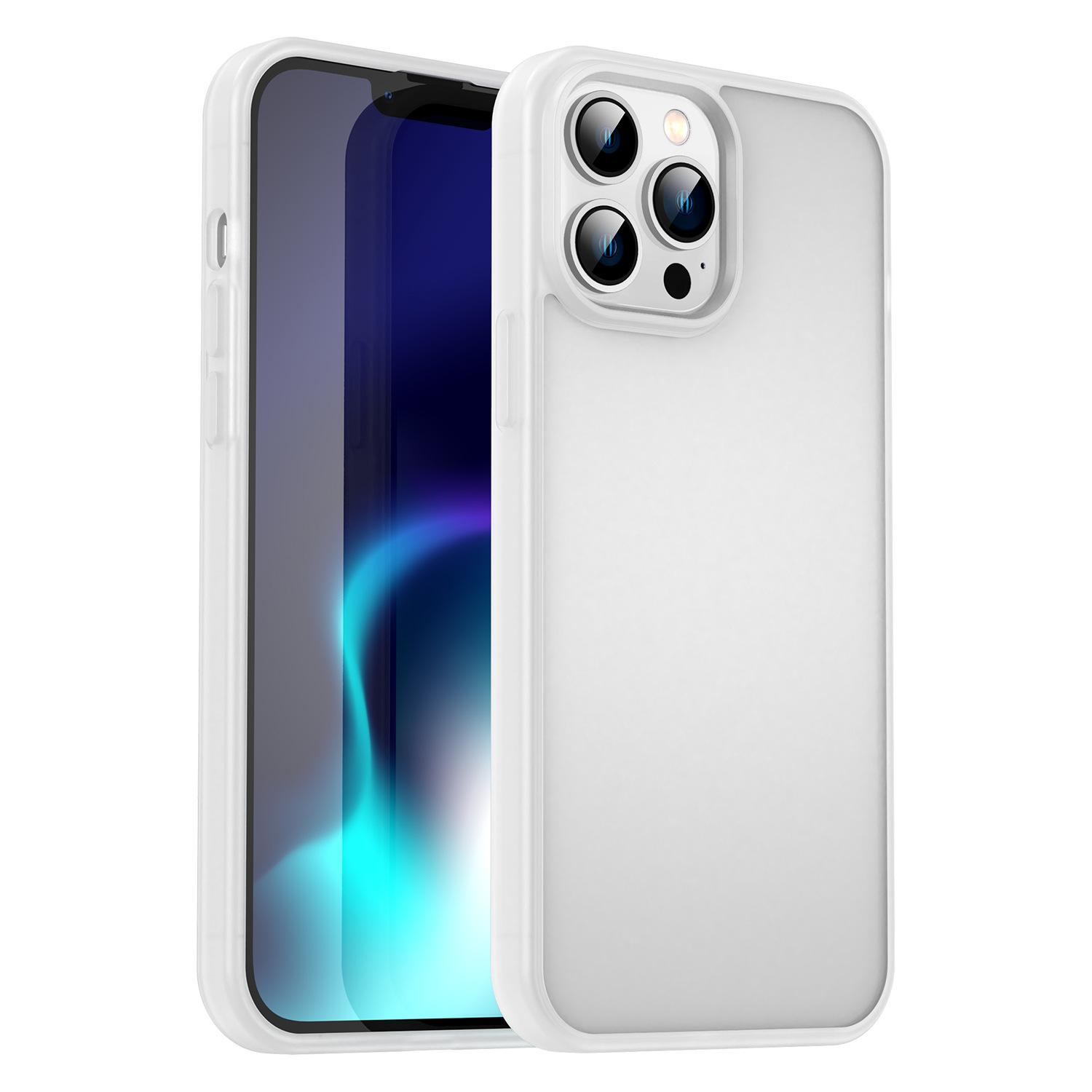 

iPhone 13 Pro Max Phone Case, Matte Shockproof Phone Case Cover for iPhone 13 Pro Max білий