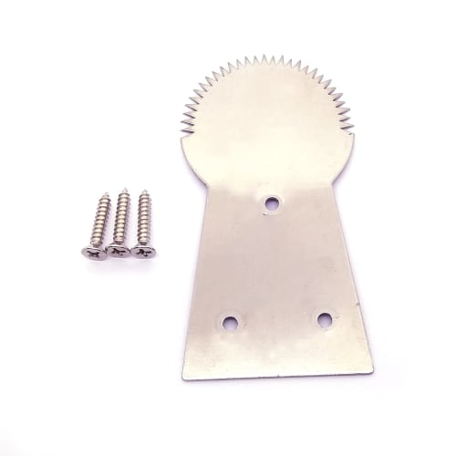 Mooninja Coconut Grater Scraper Shredder Blade Head Manual Kitchen Stainless Steel with 3 Screws