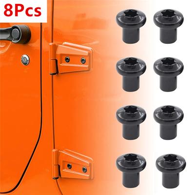 Nieuwe 8 STUKS Deurscharnier Moer Bout Nieuw Vervangen 6511744AA Past Voor 2007-2018 Jeep Wrangler
