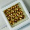 24 Pcs Lot Natural Yellow Sapphire Round Cut 5x5mm Loose Gemstones