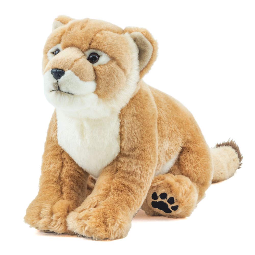 

Carolata Lion Plush Toy (Female ParentReal Animal FamilySoft Touch) Realistic Animal Toy Doll Gift Present Birthday (Twice Tested) Christmas Present