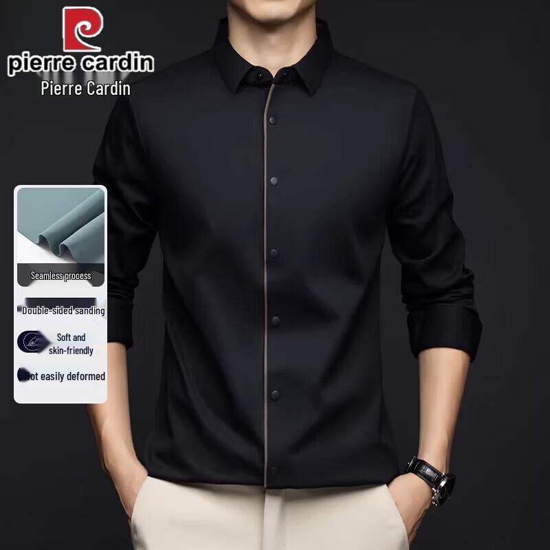 Pierre Cardin Men s Wrinkle-Free Long Sleeve Shirt 3XL