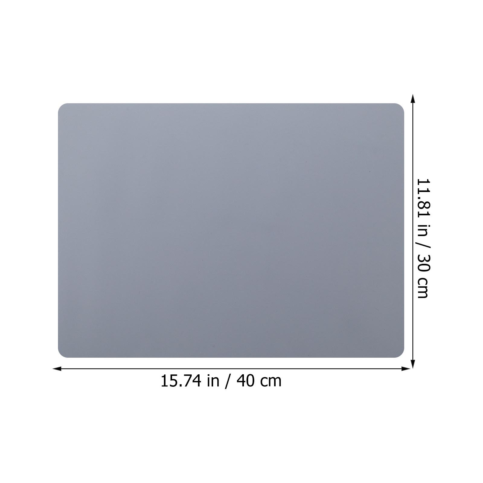 

Heat Insulation Silicone Place Mat Anti Skid Table Mat Washable Foldable Soft Stable Non Deformable High Temp Resistant Table серый