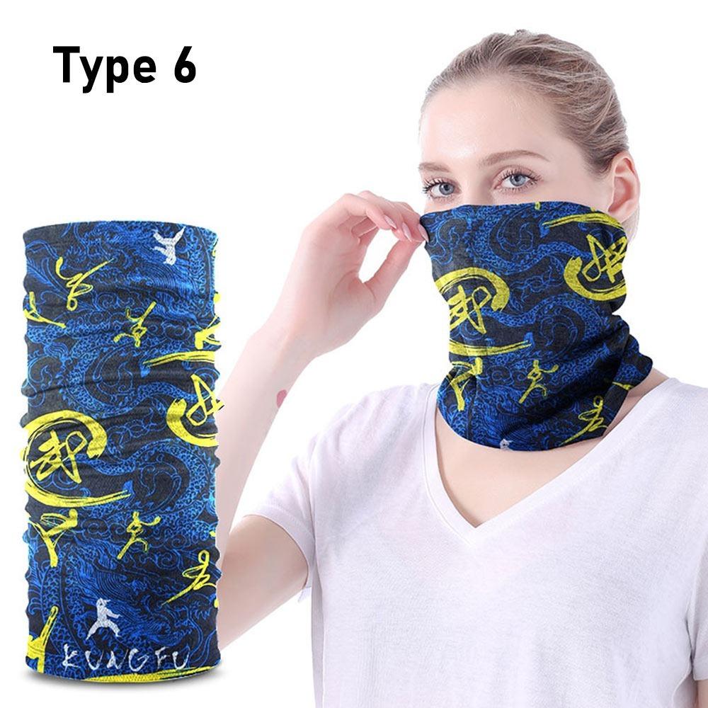 Bandana Magic Neck Scarf UV Protection Multi-style Printing Cycling Scarfs Shield Mask UV Face Mask Outdoor Climbing Hiking