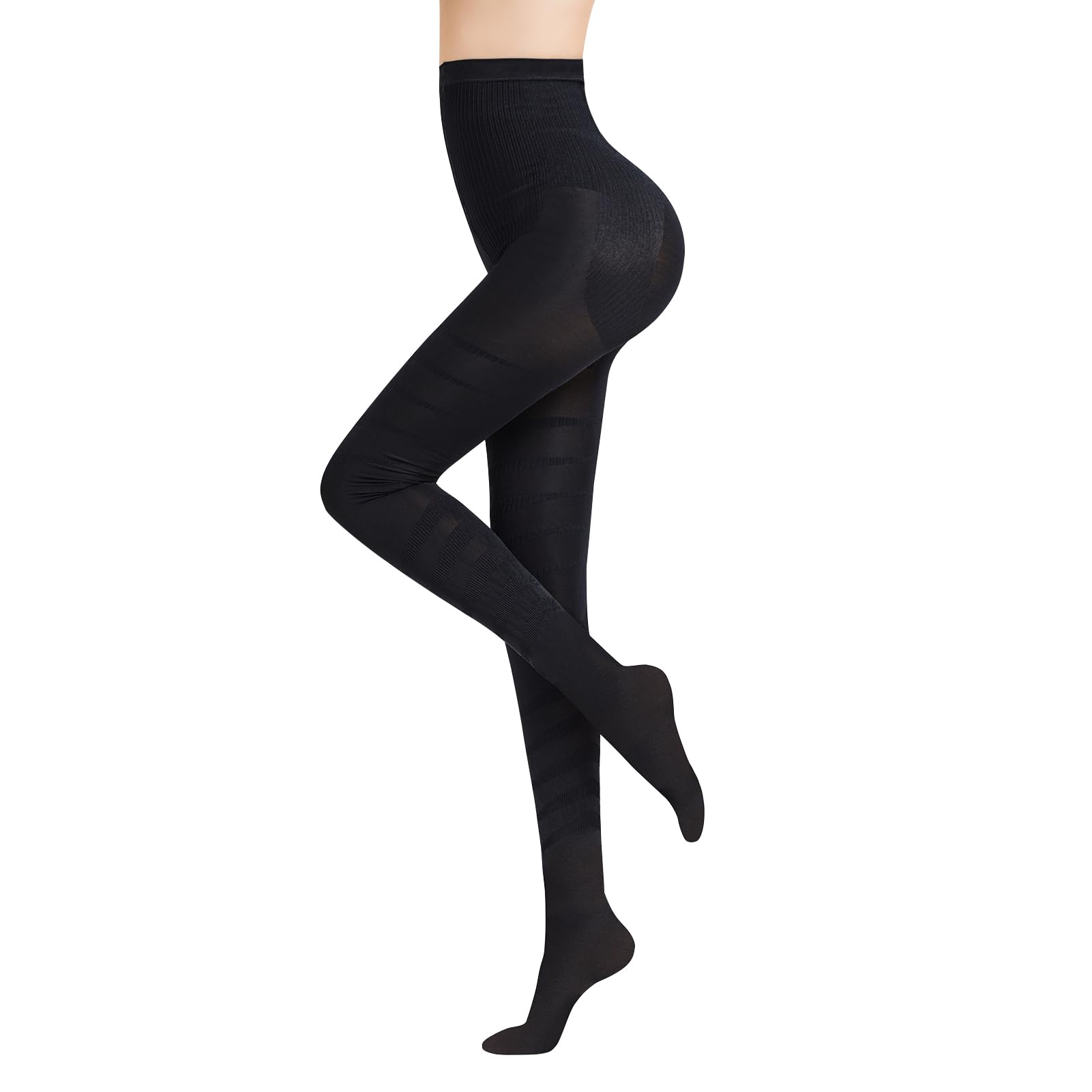 

Compression Compression Tummy Medium Slimming Slimming Compression Compression for Standing Desk [Dream Slim] Leggings, Tights, Control, Waist, Legs, чёрный
