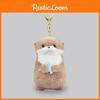 Cute Amuse Otter Plush Toy With Fish Adorable Gift For Girls Hanging Decoration