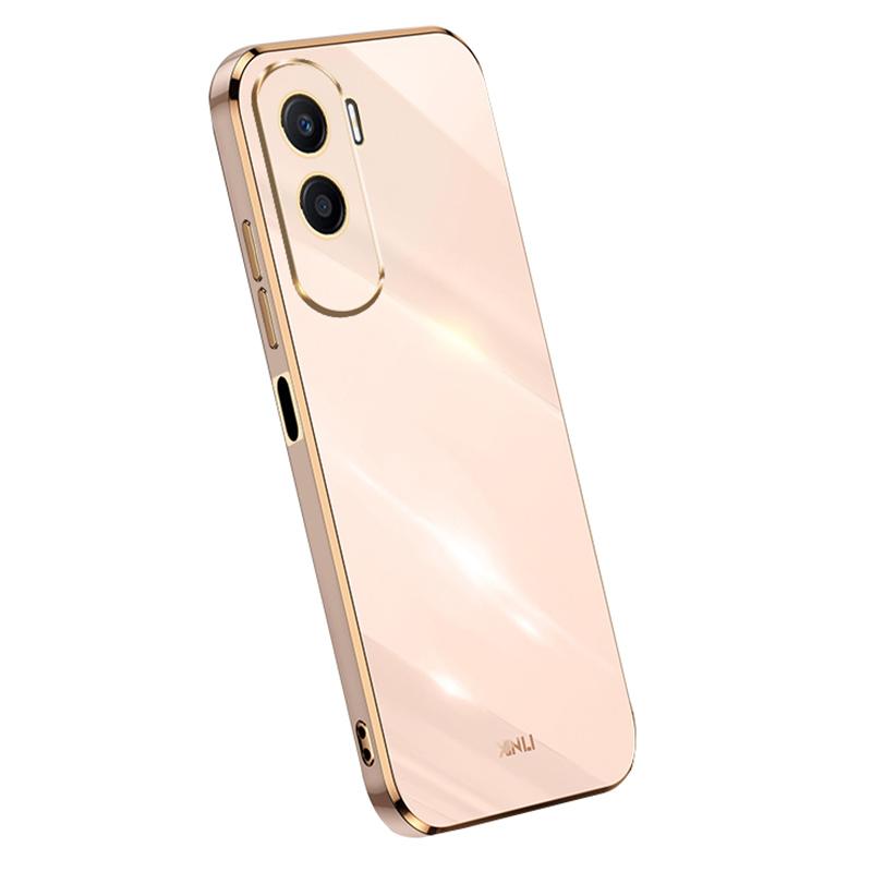 XINLI Electroplating Phone Case for Honor X50i 5G/90 Lite 5G,Anti-drop TPU Cover