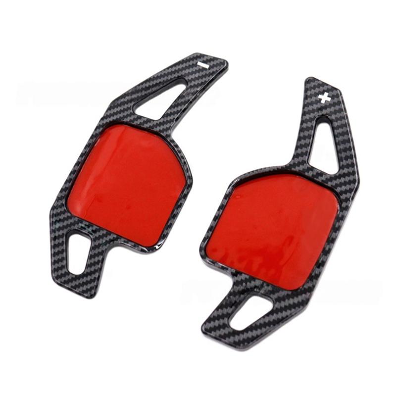 L10A 2Pcs Car ABS Steering Wheel Paddle Accessories Gear Shift Paddles For  A3 A4L A5 A6L A7 A8 S3 S5 SQ5 RS3 R8 Q3 Q5 Q7