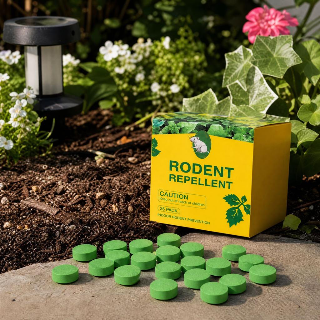 Peppermint Oil Pellets, Count, for Indoor & Outdoor Use Around House, Garden