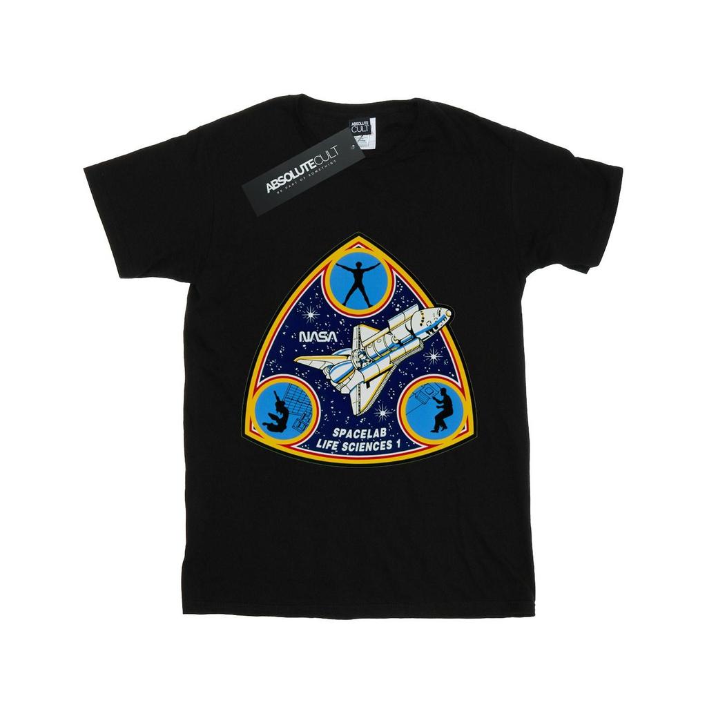 NASA Girls Classic Spacelab Life Science Cotton T-Shirt