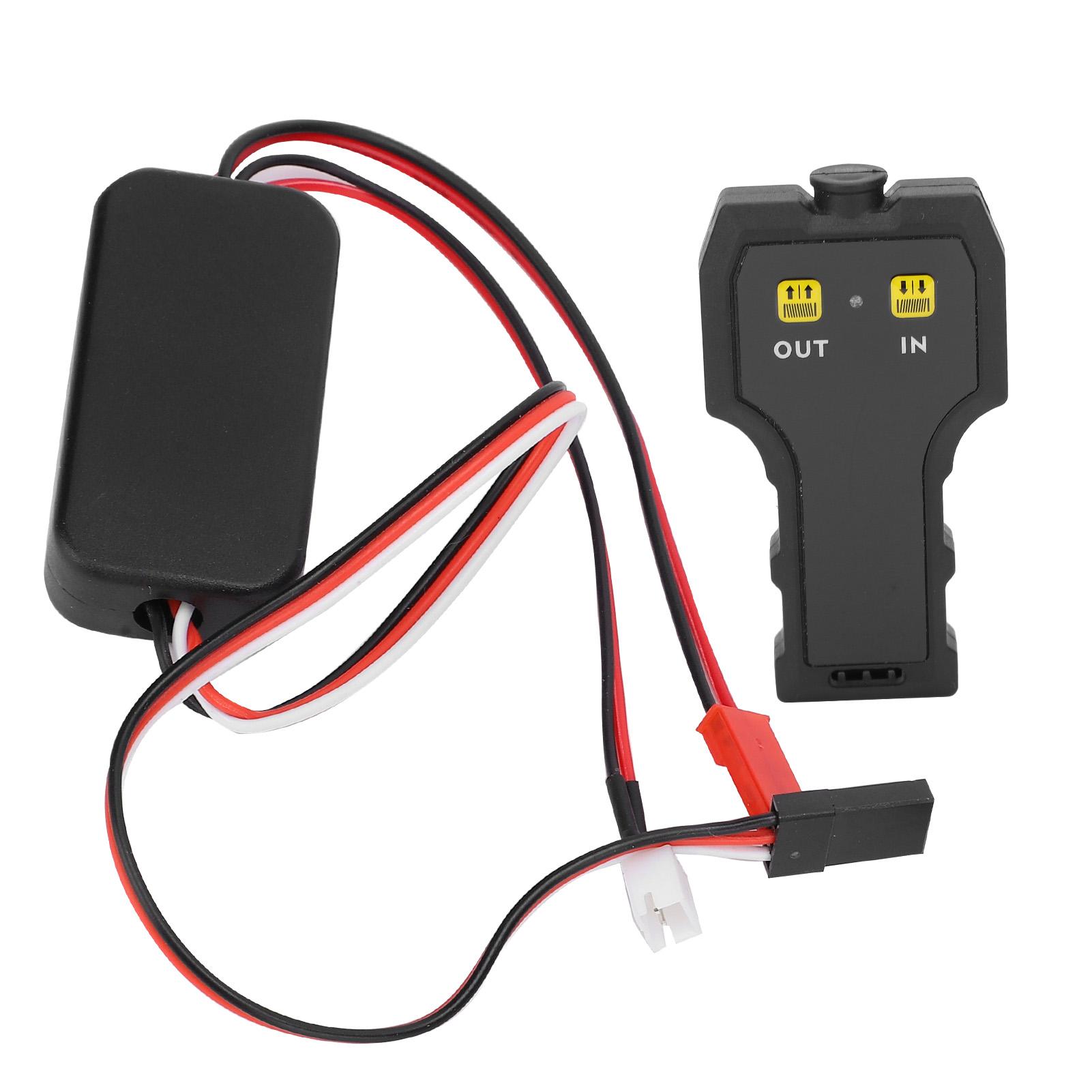

RC Wireless Remote Control Winch Controller Fit for SCX10 90046 D90 1/10 RC Car Model