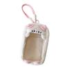 PVC Animal Shape Mini Backpack With Detachable Keychain For Doll Display Travel Accessories Organization