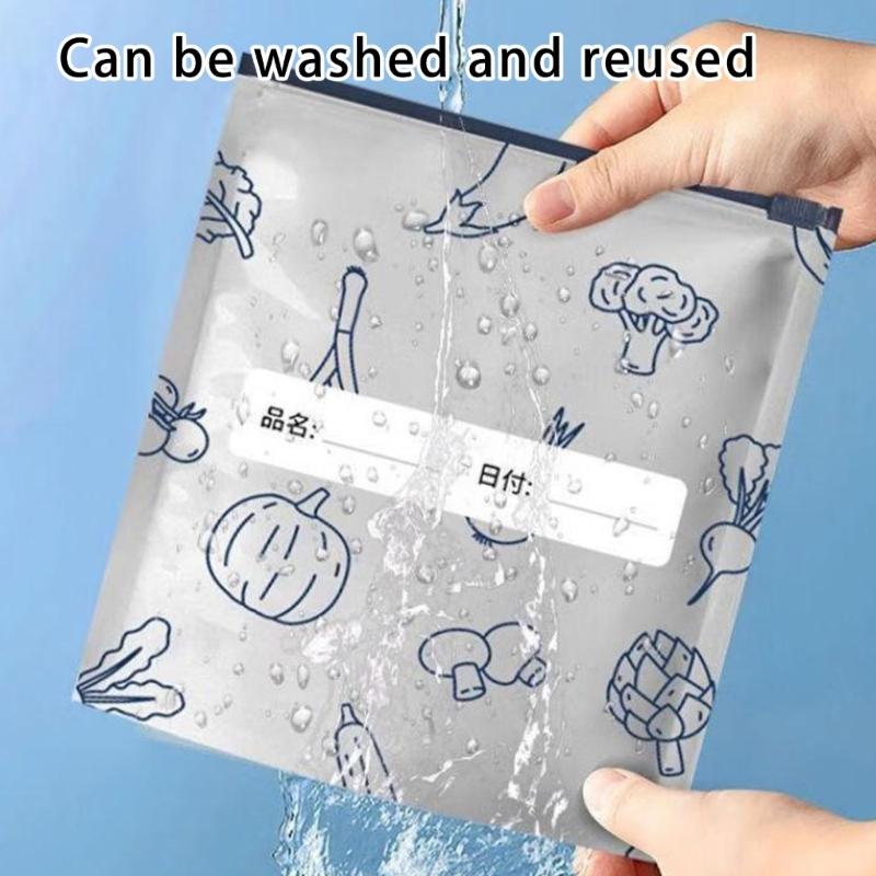 Thickened Aluminum Foil Sealed Bags With Expandable Space Moistureproof Food Containers For Kitchen Organization