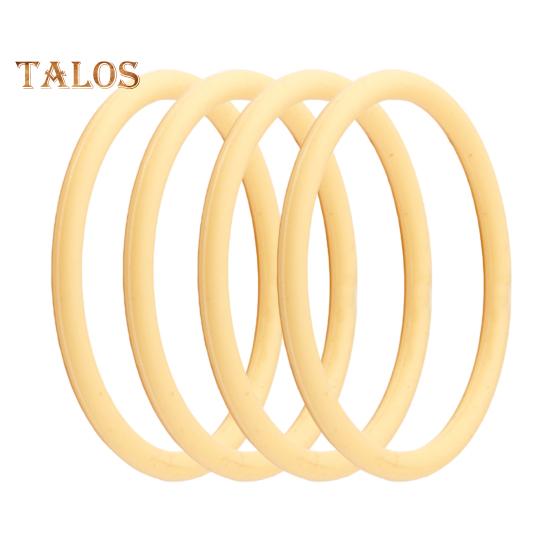 

4 шт., ремень для поддержки сухожилия надколенника, силиконовый ремень для фиксации колена, для облегчения боли, нескользящий бандаж для фиксации коленной чашечки для бега, баскетбола, волейбола, походов A жёлтый