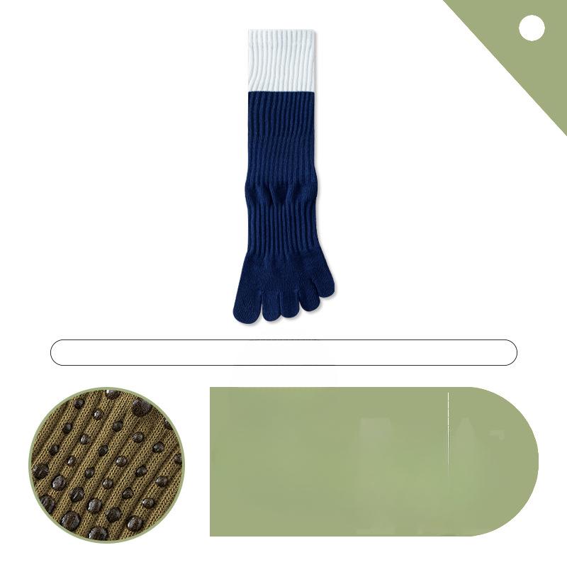 Women's Summer Sports Non Slip Indoor Professional Fitness Yoga Pilates Five Finger Socks