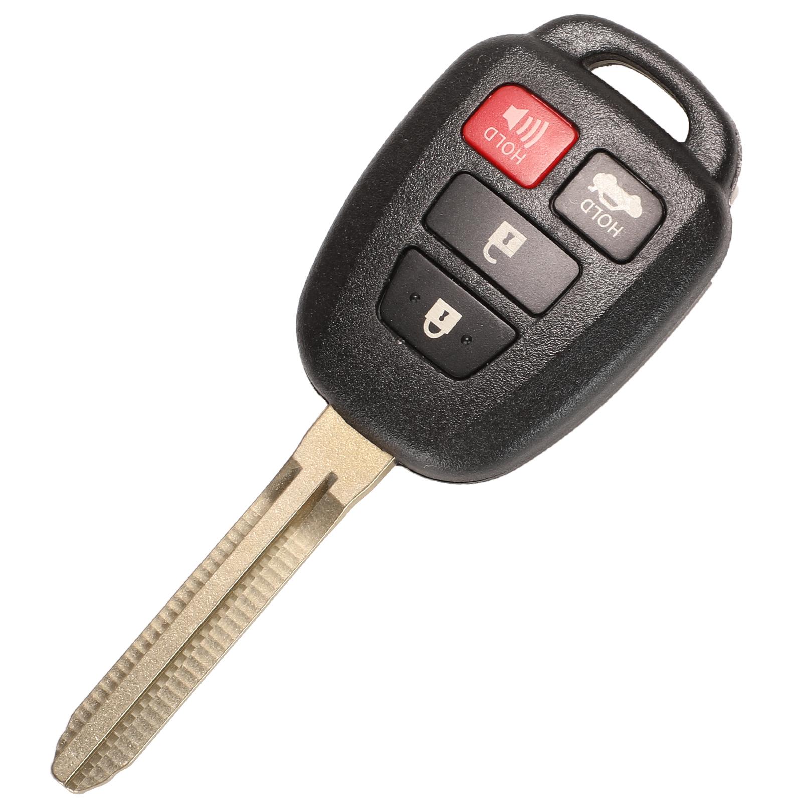 

Чехол для ключа от машины jingyuqin Remote Car Key Shell для Toyota CAMRY 2012 2013 2014 2015 Corolla 2014 2015 с лезвием TOY43 с логотипом коби