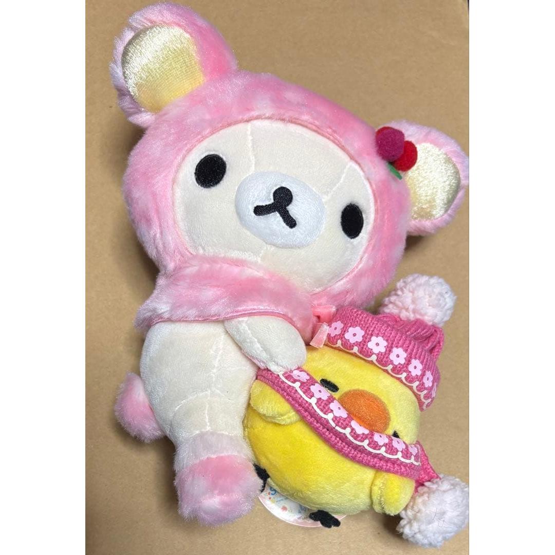 Rilakkuma Collected Stuffed Toys Korilakkuma & Kiiroitori