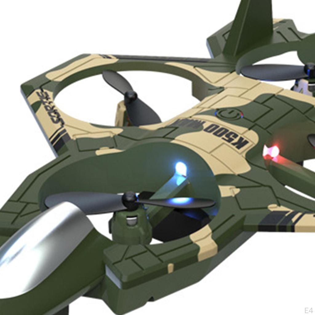 RC Plane Aircraft Portable Ready to Fly 360° Flip Fighter Toy Hobby Glider for Beginner, Boys,