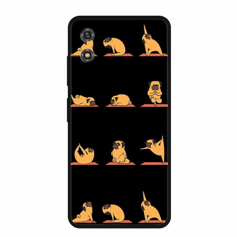 Black Silicone Case For Xiaomi Qin 3 Ultra Phone Case 3Ultra Soft TPU Back Cover Coque For Xiaomi Qin 3 Ultra Case Funda Cartoon