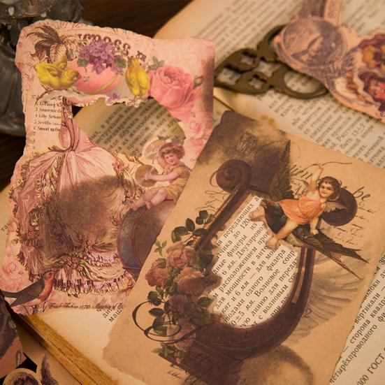 

30 шт. Новинка Декоративная бумага Ретро Декор Дневник Украшение Коллекционный альбом для вырезок Журнальные принадлежности Ремесла Журналы